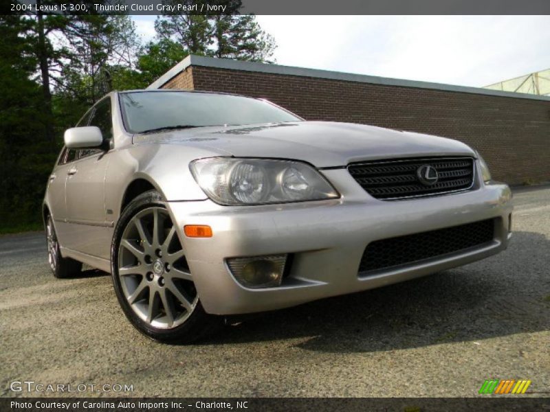 Thunder Cloud Gray Pearl / Ivory 2004 Lexus IS 300