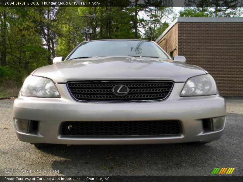 Thunder Cloud Gray Pearl / Ivory 2004 Lexus IS 300