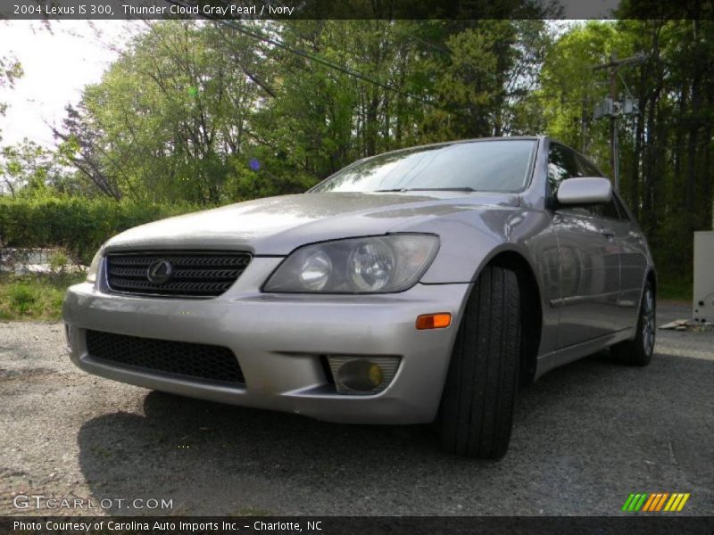 Thunder Cloud Gray Pearl / Ivory 2004 Lexus IS 300