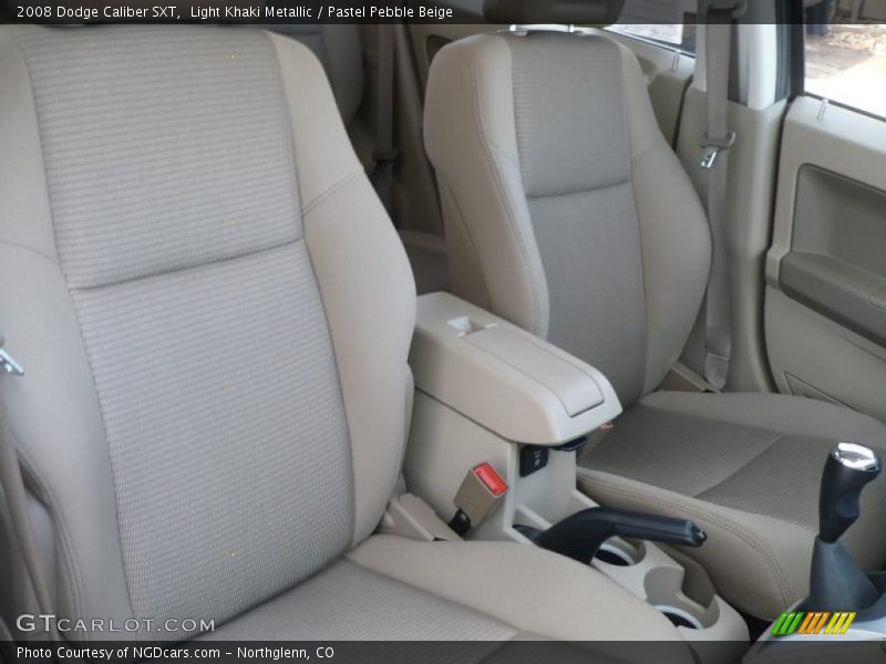 Light Khaki Metallic / Pastel Pebble Beige 2008 Dodge Caliber SXT