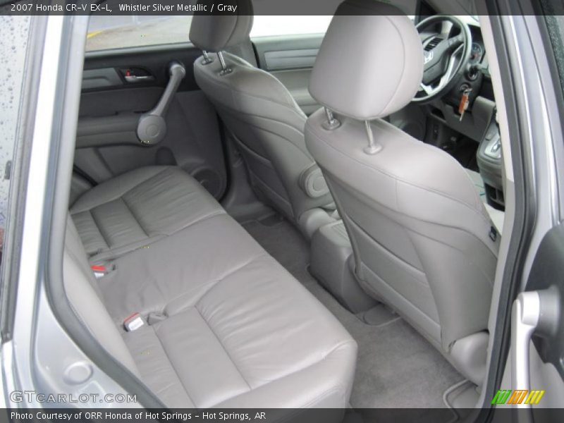 Whistler Silver Metallic / Gray 2007 Honda CR-V EX-L