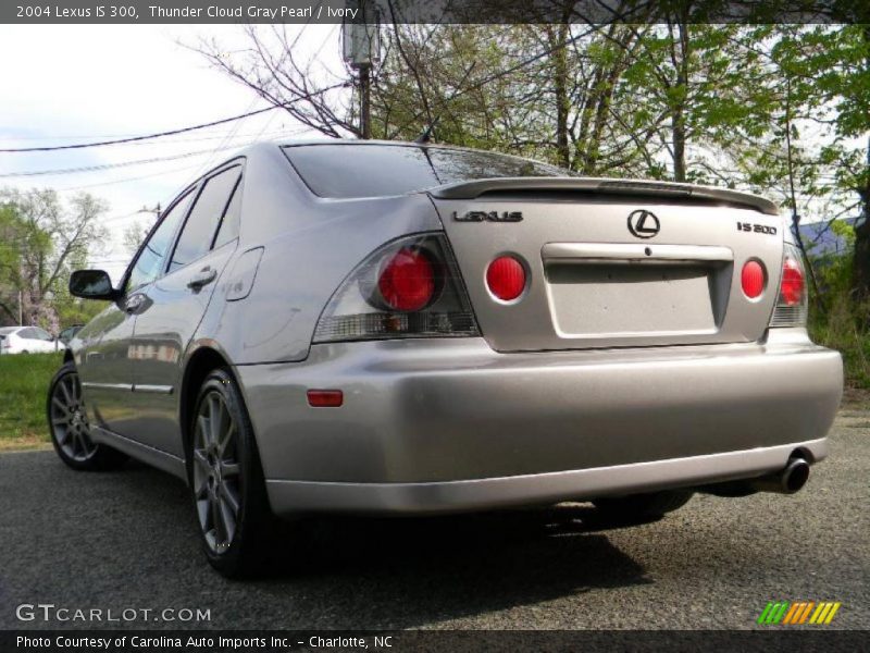 Thunder Cloud Gray Pearl / Ivory 2004 Lexus IS 300