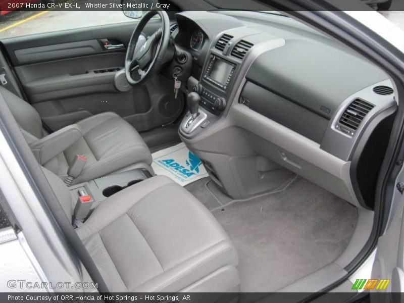 Whistler Silver Metallic / Gray 2007 Honda CR-V EX-L