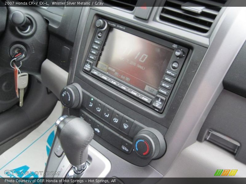 Whistler Silver Metallic / Gray 2007 Honda CR-V EX-L