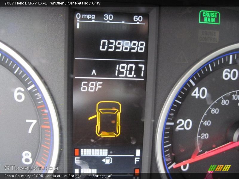 Whistler Silver Metallic / Gray 2007 Honda CR-V EX-L