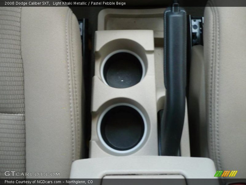 Light Khaki Metallic / Pastel Pebble Beige 2008 Dodge Caliber SXT