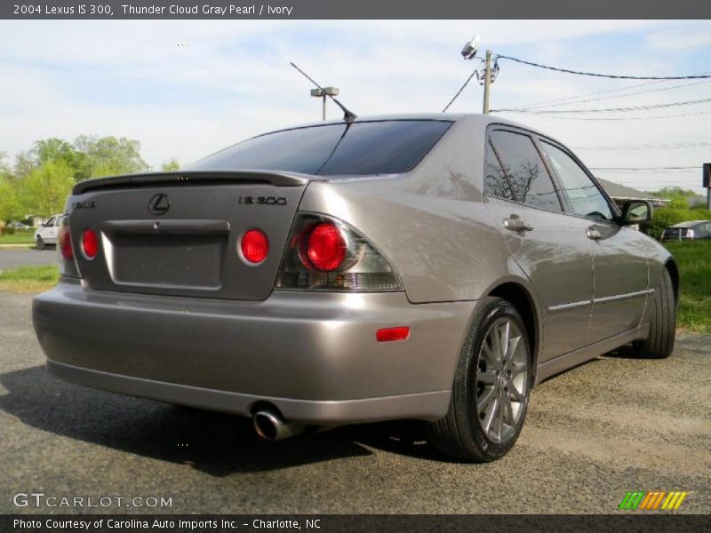 Thunder Cloud Gray Pearl / Ivory 2004 Lexus IS 300