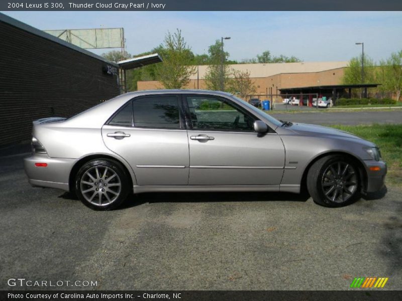 Thunder Cloud Gray Pearl / Ivory 2004 Lexus IS 300