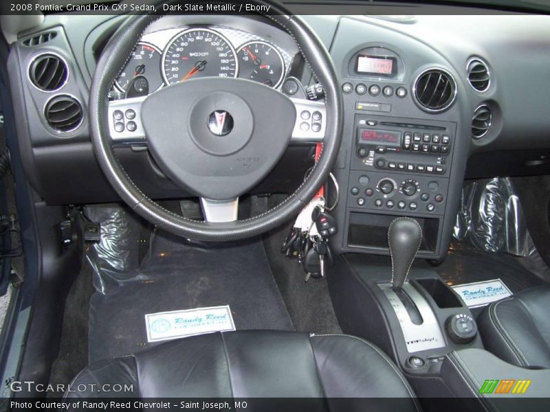 Dark Slate Metallic / Ebony 2008 Pontiac Grand Prix GXP Sedan