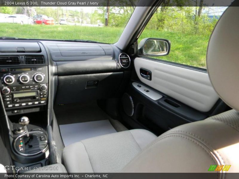Thunder Cloud Gray Pearl / Ivory 2004 Lexus IS 300