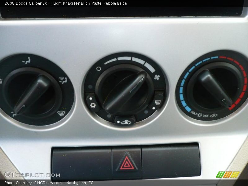 Light Khaki Metallic / Pastel Pebble Beige 2008 Dodge Caliber SXT