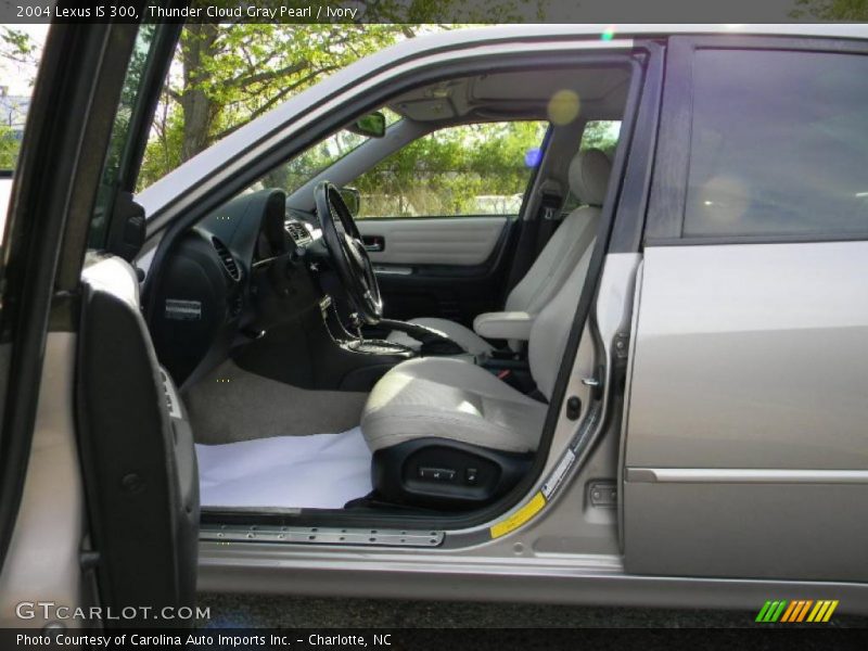 Thunder Cloud Gray Pearl / Ivory 2004 Lexus IS 300