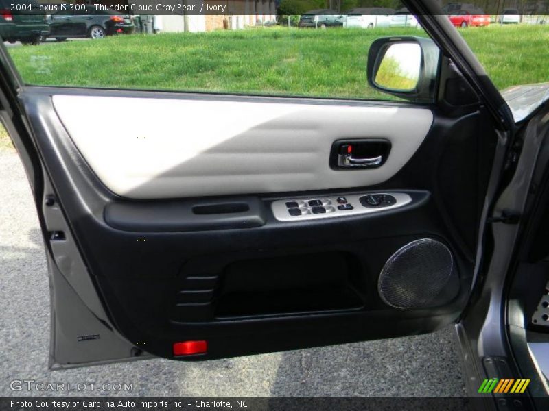 Thunder Cloud Gray Pearl / Ivory 2004 Lexus IS 300
