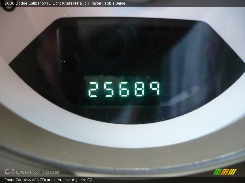 Light Khaki Metallic / Pastel Pebble Beige 2008 Dodge Caliber SXT