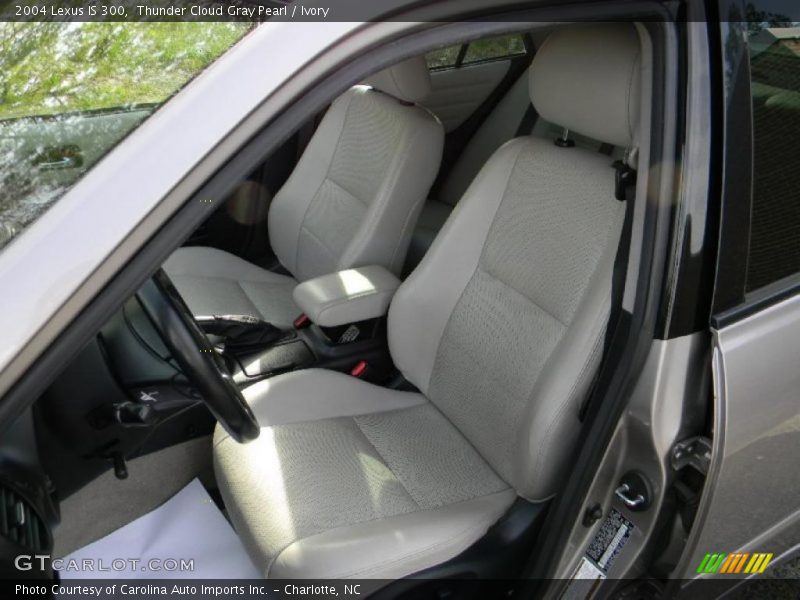 Thunder Cloud Gray Pearl / Ivory 2004 Lexus IS 300