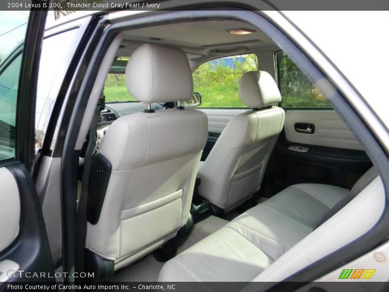 Thunder Cloud Gray Pearl / Ivory 2004 Lexus IS 300