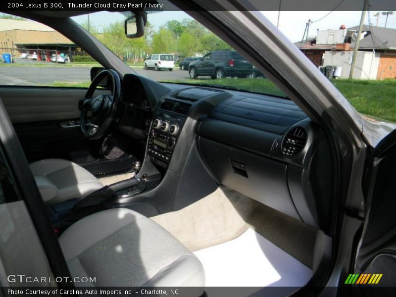 Thunder Cloud Gray Pearl / Ivory 2004 Lexus IS 300