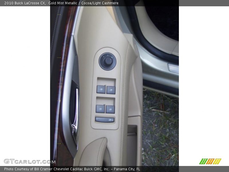 Gold Mist Metallic / Cocoa/Light Cashmere 2010 Buick LaCrosse CX