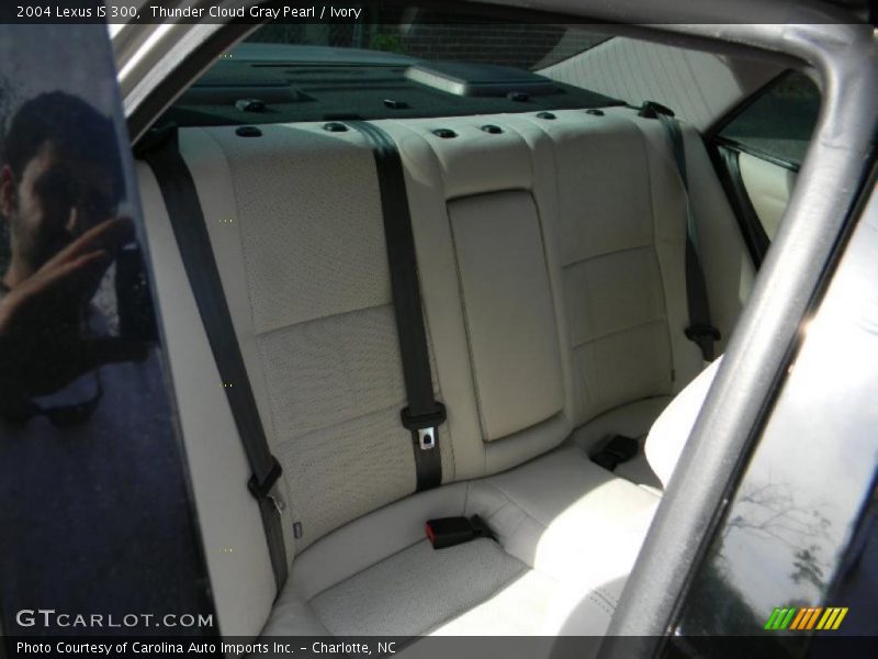Thunder Cloud Gray Pearl / Ivory 2004 Lexus IS 300
