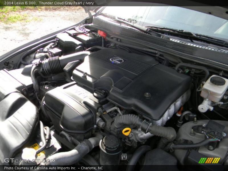 Thunder Cloud Gray Pearl / Ivory 2004 Lexus IS 300