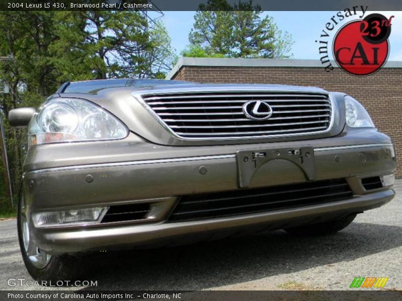 Briarwood Pearl / Cashmere 2004 Lexus LS 430