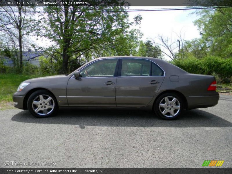 Briarwood Pearl / Cashmere 2004 Lexus LS 430