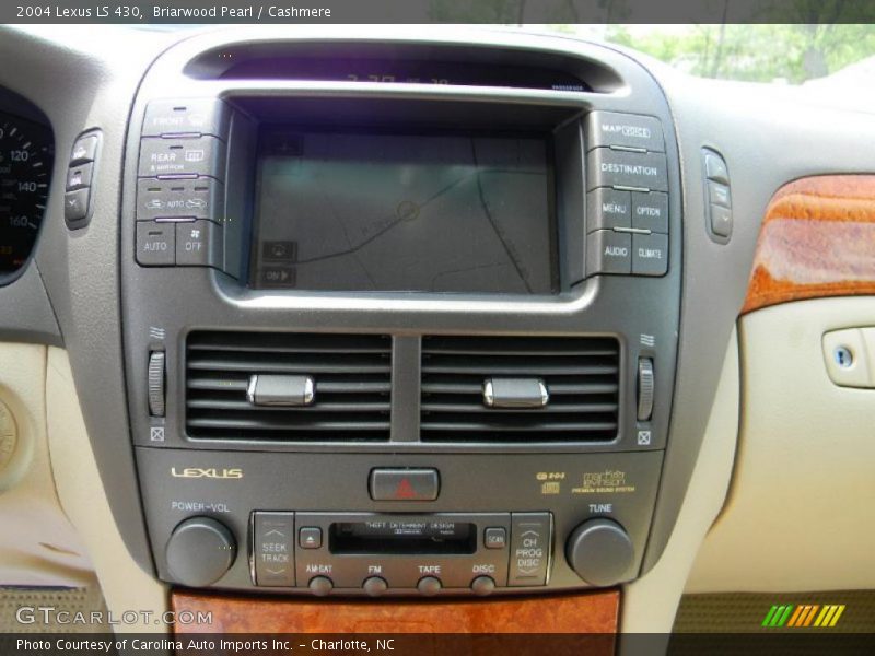 Briarwood Pearl / Cashmere 2004 Lexus LS 430