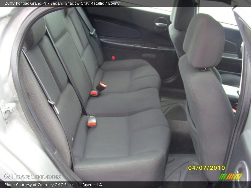 Shadow Gray Metallic / Ebony 2008 Pontiac Grand Prix Sedan
