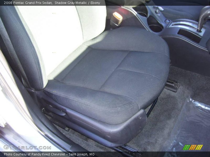 Shadow Gray Metallic / Ebony 2008 Pontiac Grand Prix Sedan