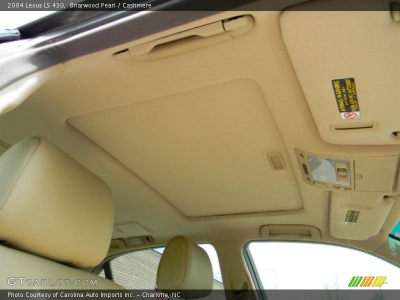 Briarwood Pearl / Cashmere 2004 Lexus LS 430