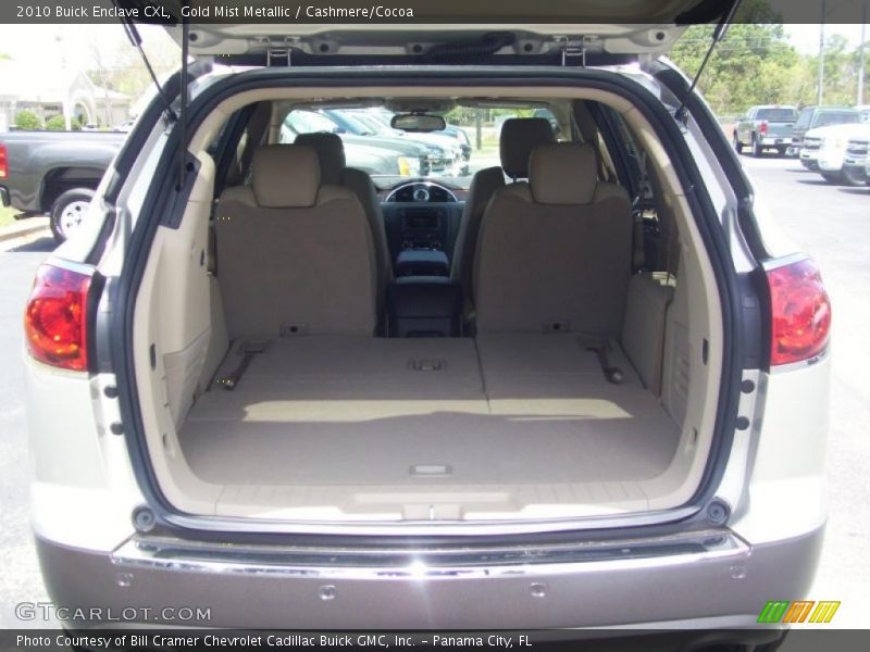 Gold Mist Metallic / Cashmere/Cocoa 2010 Buick Enclave CXL