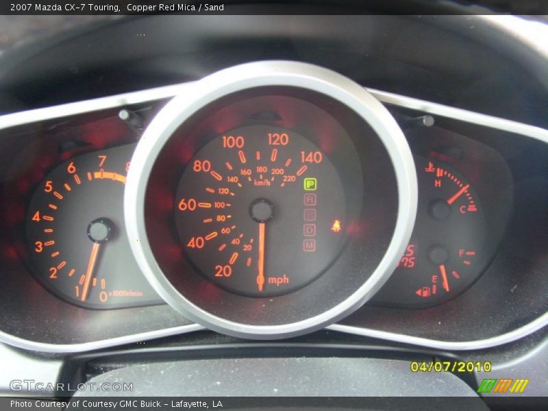 Copper Red Mica / Sand 2007 Mazda CX-7 Touring