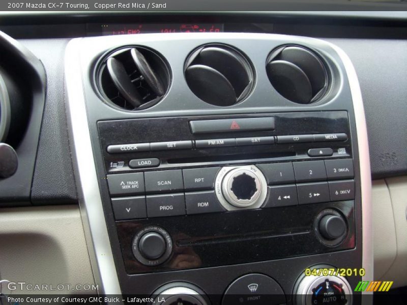 Copper Red Mica / Sand 2007 Mazda CX-7 Touring