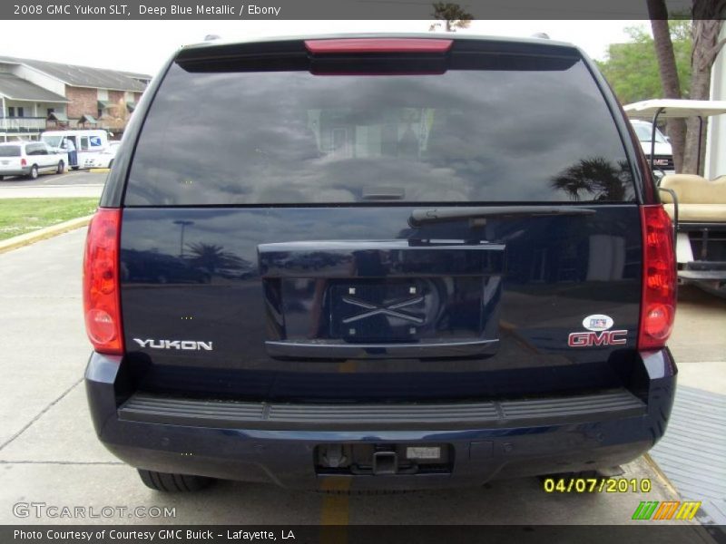 Deep Blue Metallic / Ebony 2008 GMC Yukon SLT