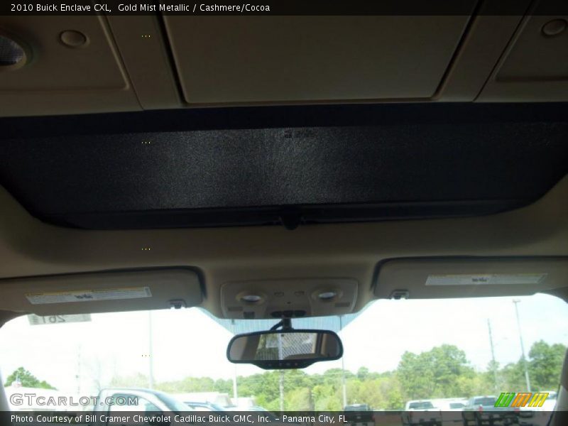 Gold Mist Metallic / Cashmere/Cocoa 2010 Buick Enclave CXL