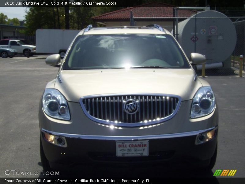 Gold Mist Metallic / Cashmere/Cocoa 2010 Buick Enclave CXL