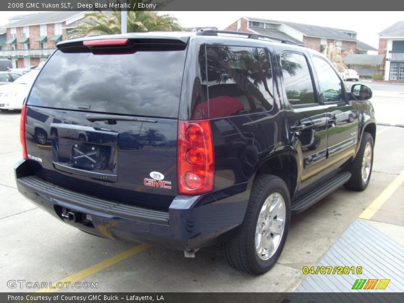 Deep Blue Metallic / Ebony 2008 GMC Yukon SLT