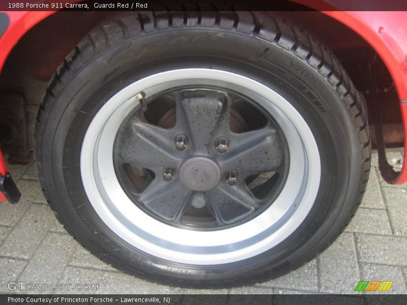 Guards Red / Red 1988 Porsche 911 Carrera