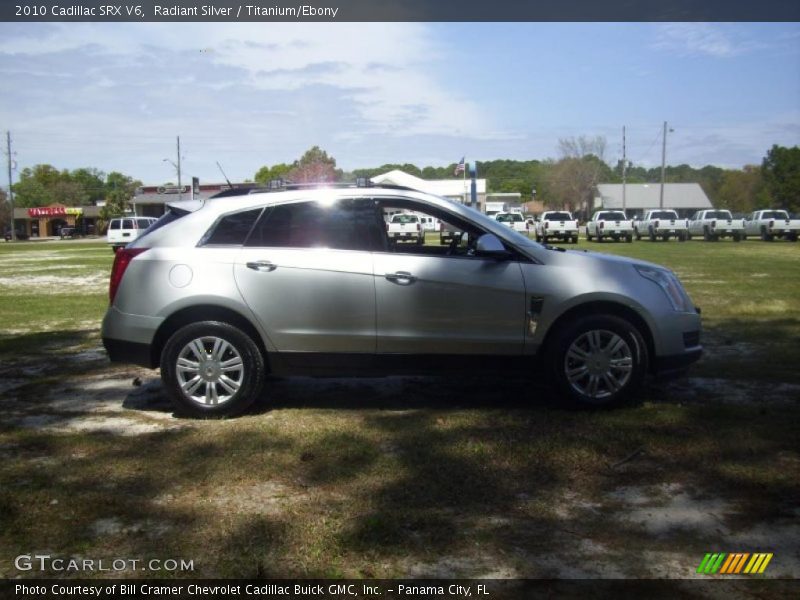 Radiant Silver / Titanium/Ebony 2010 Cadillac SRX V6