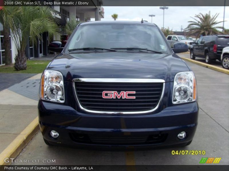 Deep Blue Metallic / Ebony 2008 GMC Yukon SLT
