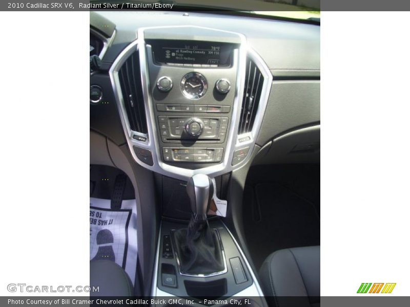 Radiant Silver / Titanium/Ebony 2010 Cadillac SRX V6