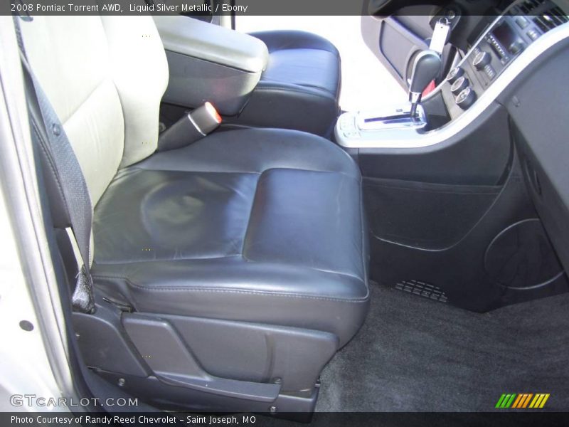 Liquid Silver Metallic / Ebony 2008 Pontiac Torrent AWD
