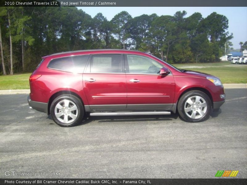 Red Jewel Tintcoat / Cashmere 2010 Chevrolet Traverse LTZ