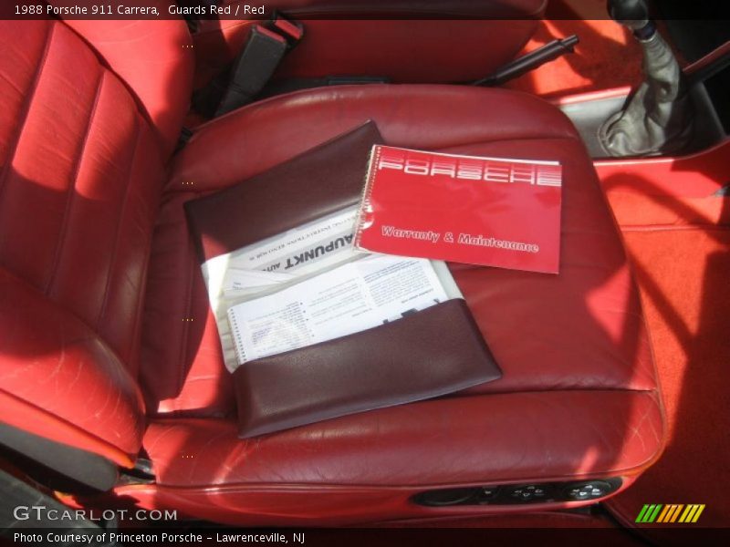Guards Red / Red 1988 Porsche 911 Carrera