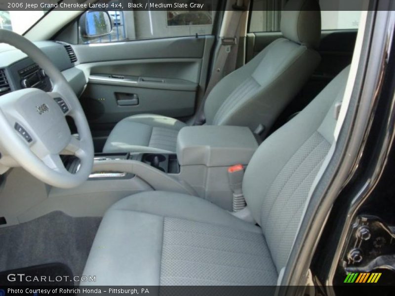 Black / Medium Slate Gray 2006 Jeep Grand Cherokee Laredo 4x4