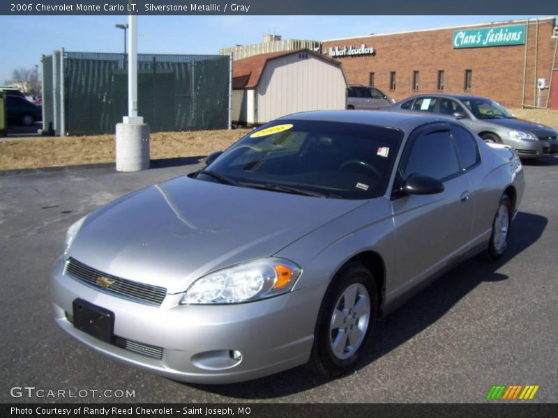 Silverstone Metallic / Gray 2006 Chevrolet Monte Carlo LT