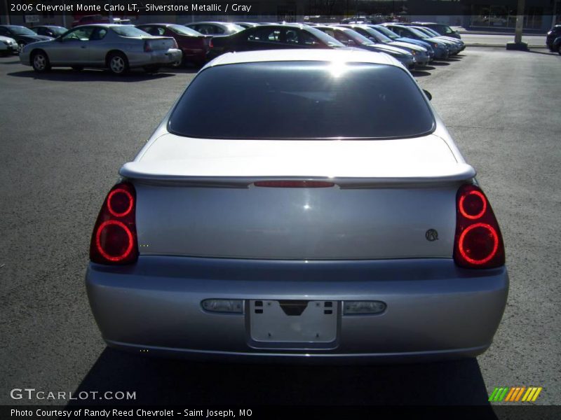 Silverstone Metallic / Gray 2006 Chevrolet Monte Carlo LT