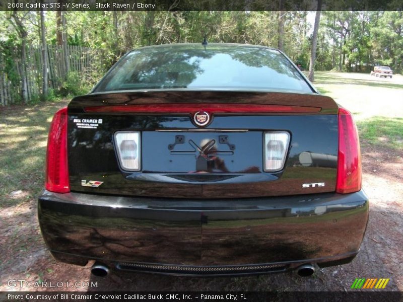 Black Raven / Ebony 2008 Cadillac STS -V Series