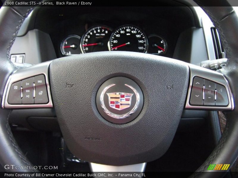 Black Raven / Ebony 2008 Cadillac STS -V Series