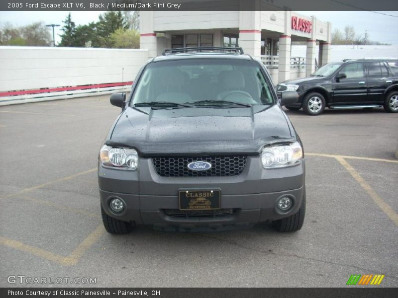 Black / Medium/Dark Flint Grey 2005 Ford Escape XLT V6